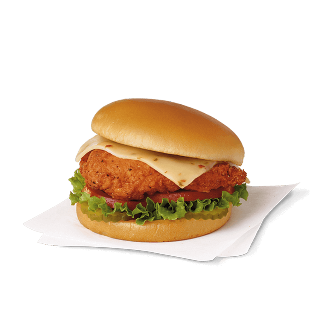 Spicy Deluxe Sandwich w/ American