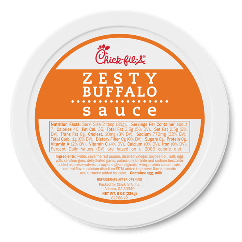 8oz Zesty Buffalo Sauce
