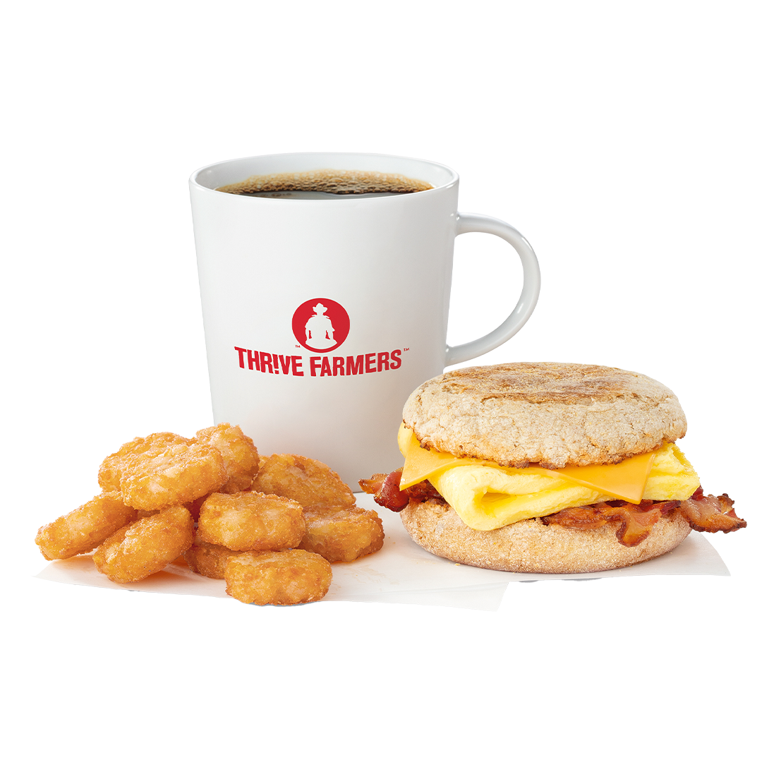 Bacon, Egg, & Cheese Muffin Meal — Chick-fil-A