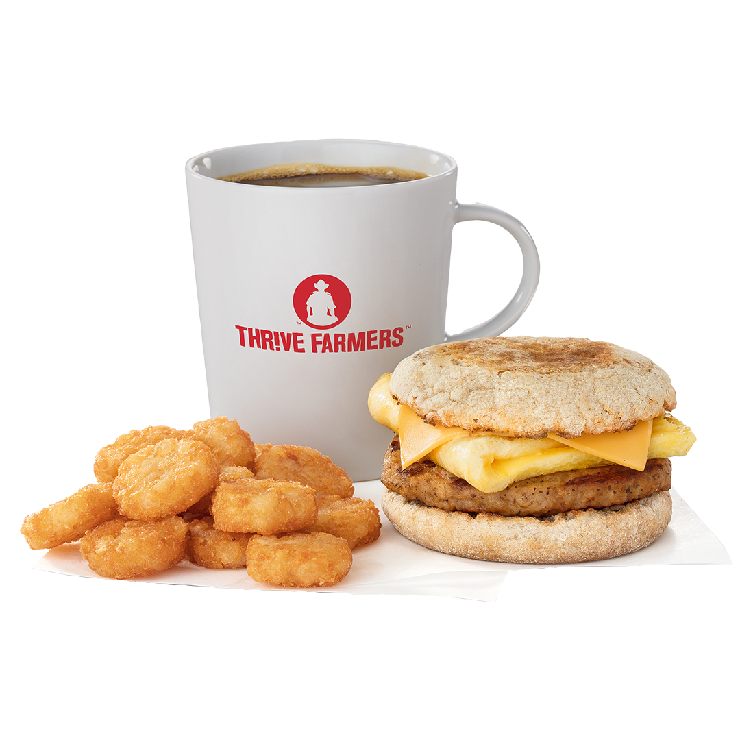 Sausage, Egg, & Cheese Muffin Meal — Chick-fil-A