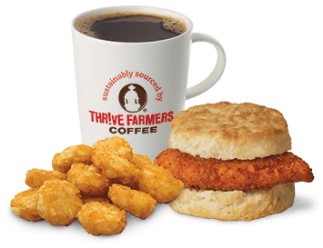 Spicy Chicken Biscuit Meal — Chick-fil-A
