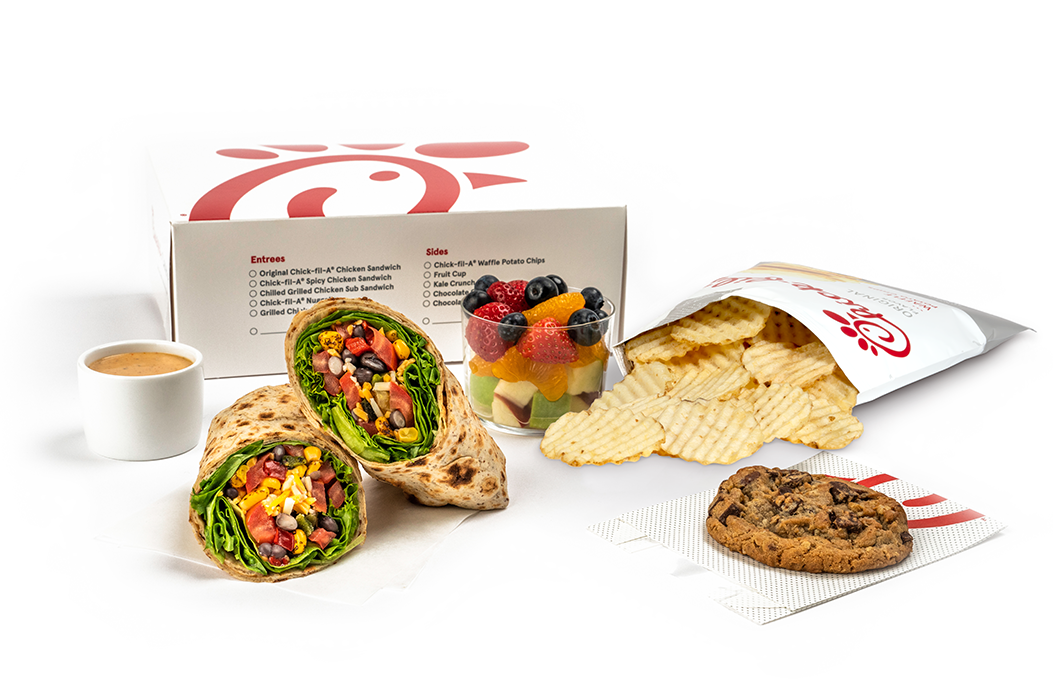 Premium Southwest Veggie Wrap Packaged Meal