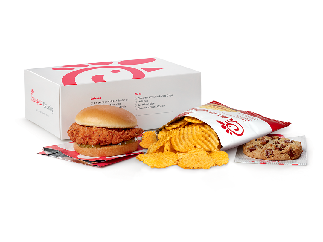 Spicy Chicken Sandwich Packaged Meal