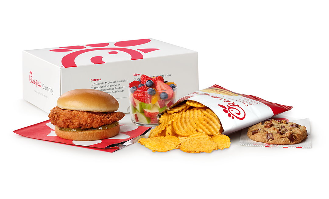 Premium Spicy Chicken Sandwich Packaged Meal