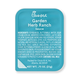 Garden Herb Ranch Sauce