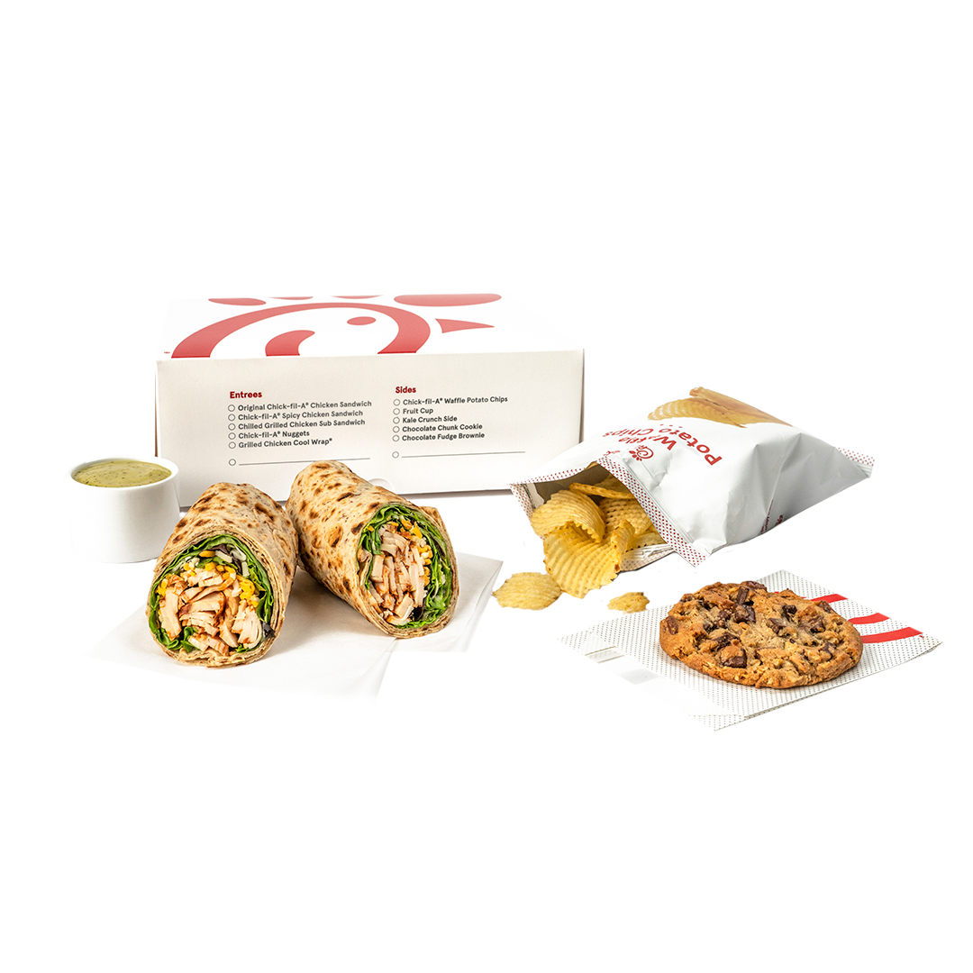 Regular Spicy Cool Wrap Packaged Meal