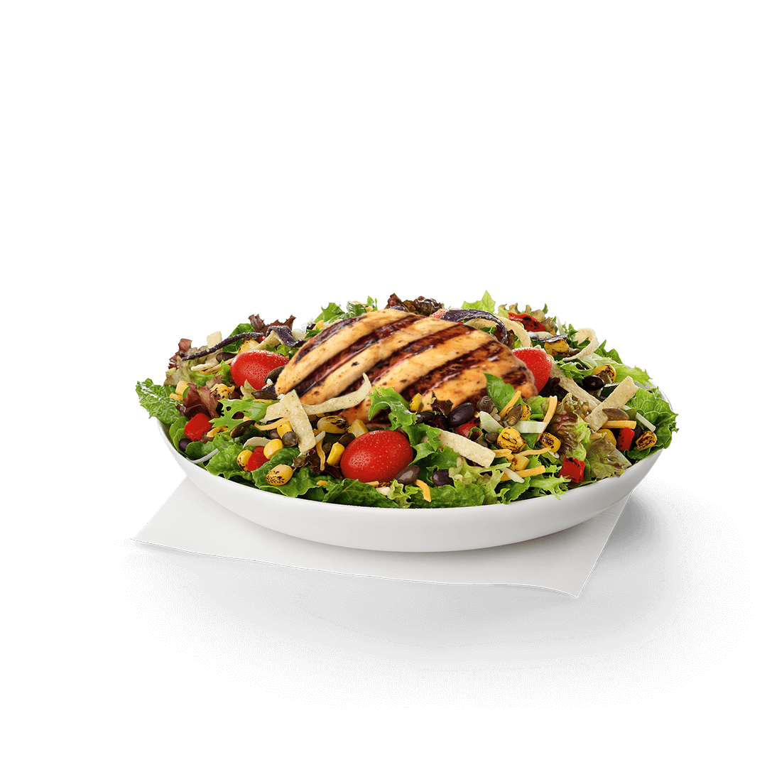 Spicy Southwest Salad w/ Grilled Filet (Warm)
