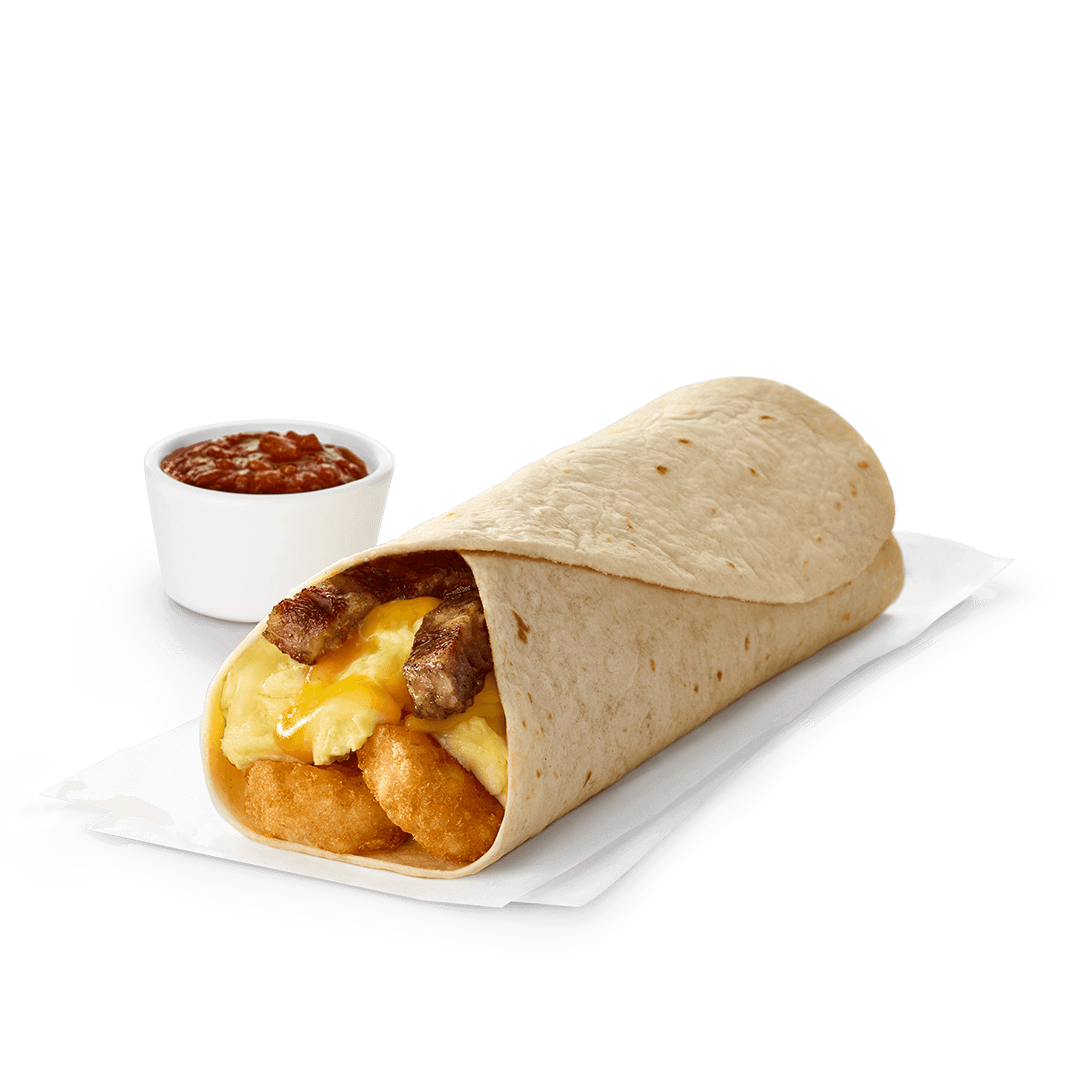 Burrito de Desayuno con Salchicha