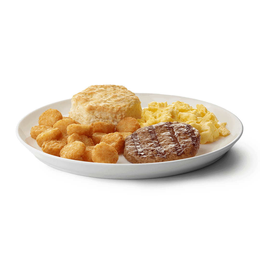 Plato de Desayuno con Salchicha