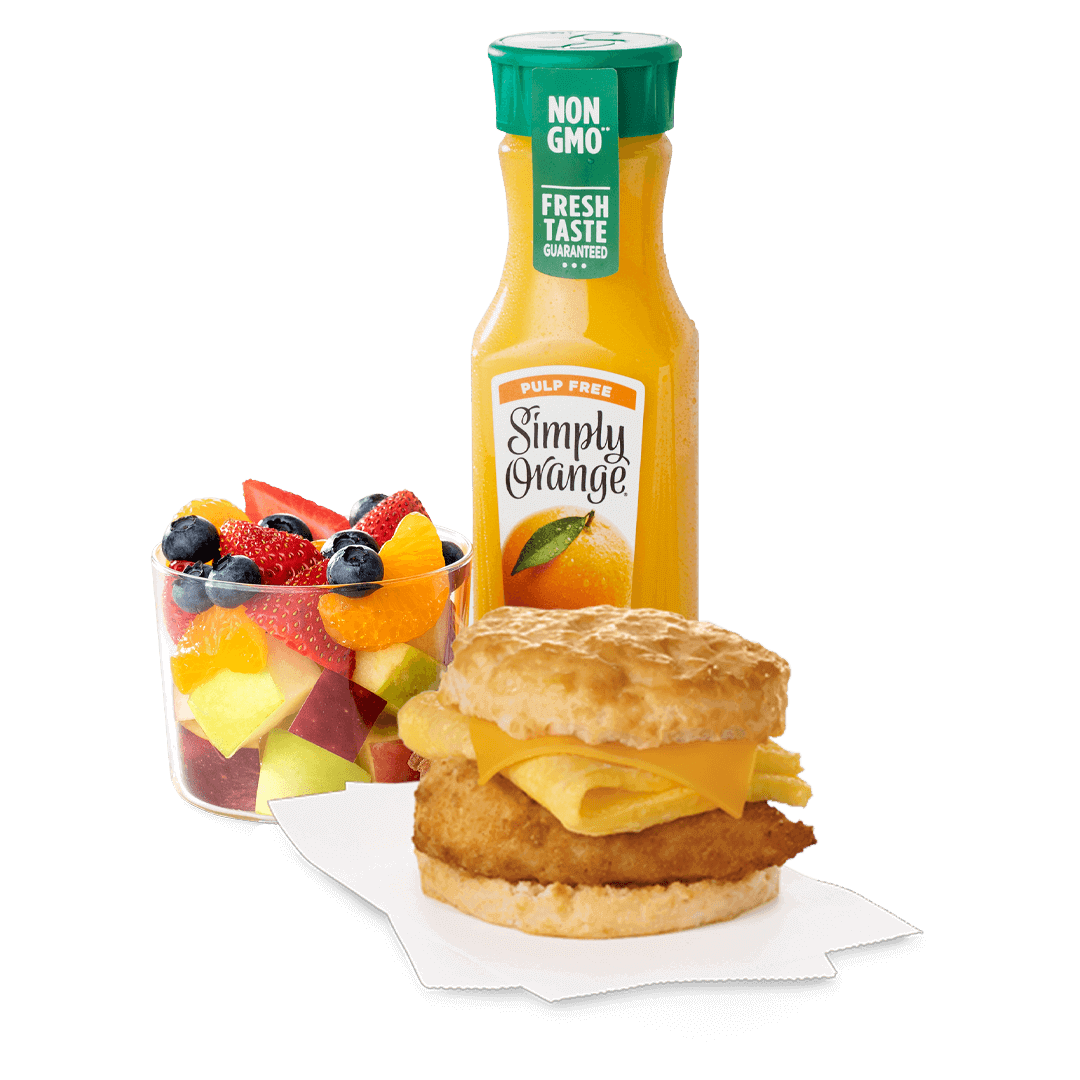 Chicken, Egg & Cheese Biscuit Meal — Chick-fil-A