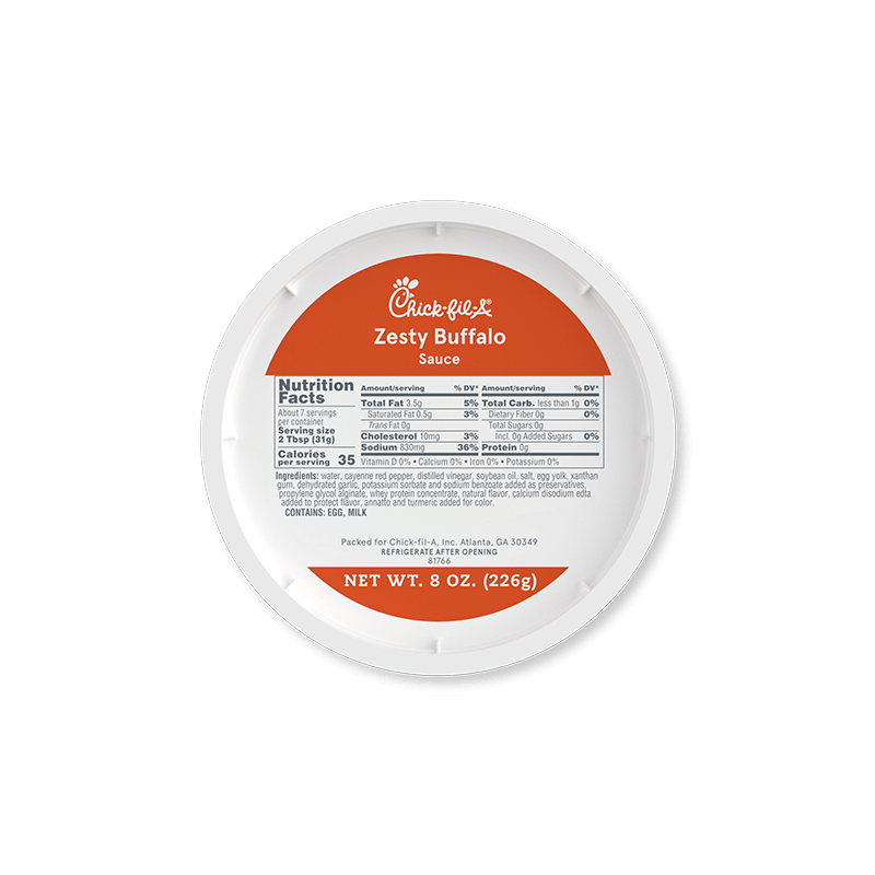 8oz Zesty Buffalo Sauce