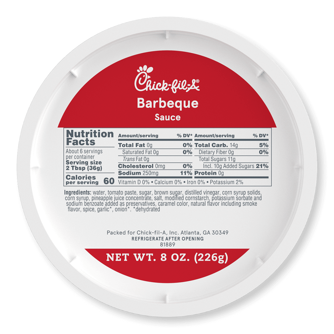 8oz Barbeque Sauce ChickfilA