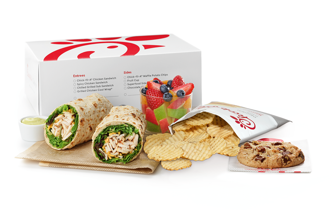Premium Chick-fil-A® Cool Wrap Packaged Meal
