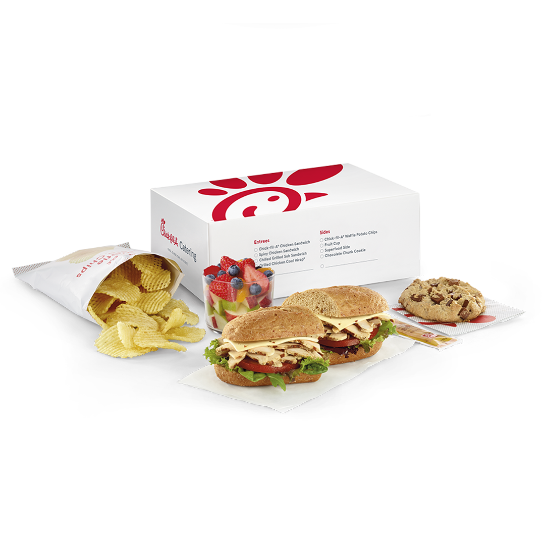 Premium Chilled Grilled Chicken Sub Packaged Meal